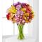 FK522 The FTD® Pick Me Up® Rainbow Discovery Peruvian Lily Bouquet 