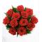 FE81 Rouge St-Valentin - 1 douzaine de rose (sans vase)