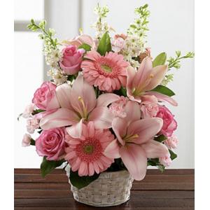 S17-4989 Arrangement floral - Whispering Love 