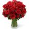 B23-4375 Le bouquet de roses Romance en rouge de FTD®